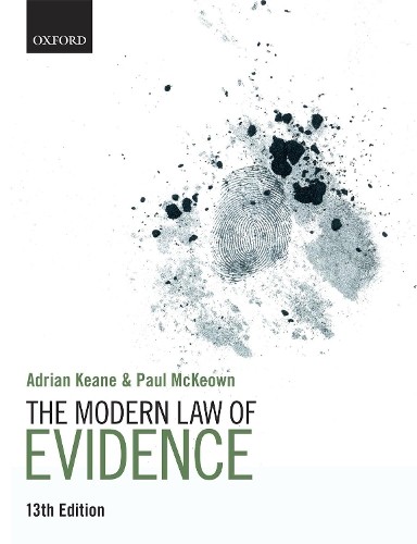 The modern law - law, evidence