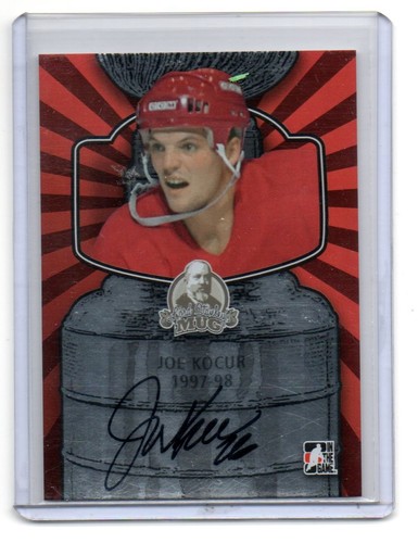 Joey kocur auto autograph - joey,