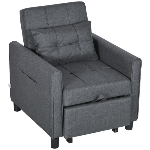 Homcom pull out - chair, bed