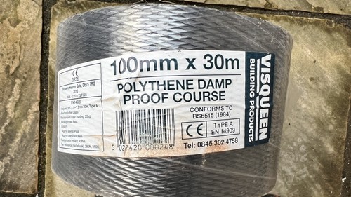 Visqueen polythene damp - polythene, proof