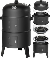 tectake® BBQ Charcoal Smoker