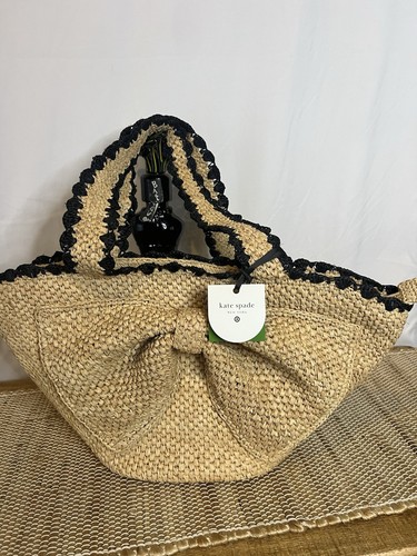 Kate spade raffia black - kate,