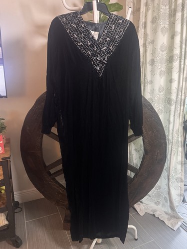 Vtg georgette trabolsi black - georgette,