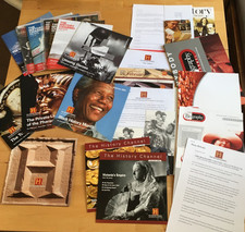 Early 2000s History Channel & Biography Channel TV Press Pack + Magazine Issues
