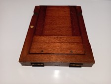 Antique Mahogany And Brass