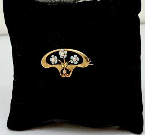 Small vintage krementz 14k - vintage,