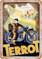 METAL SIGN - 1938 Terrot