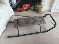Vintage snow sledge, toboggan