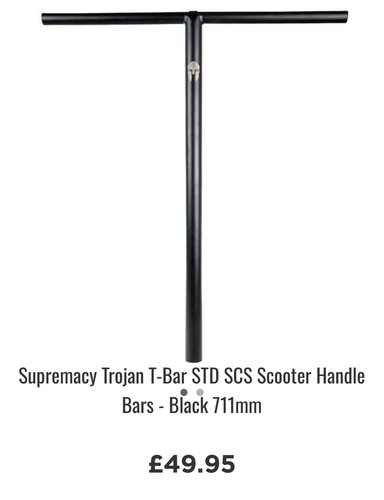 Supremacy trojan bar std - t-bar,