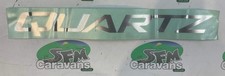 Sterling quartz caravan - quartz, decal