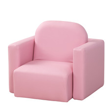HOMCOM Kids Mini Sofa 2 In 1