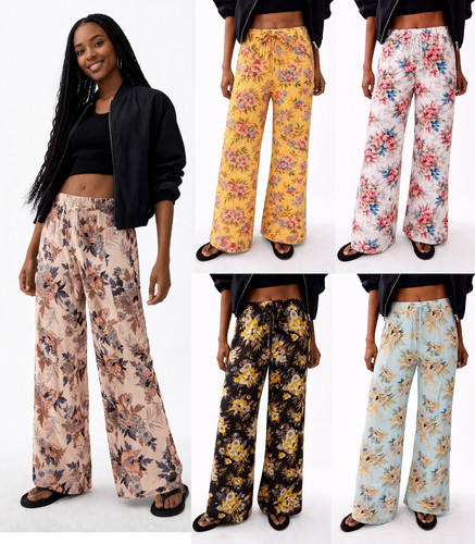 Palazzo trousers ladies womens - trousers,