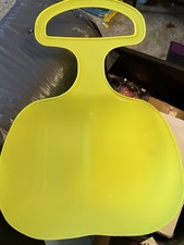 New Snow Sledge Yellow Plastic