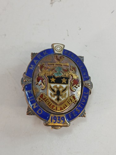 Gilt sterling enameled royal - gilt,