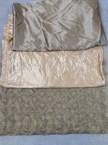 Gold dress fabric - dress,