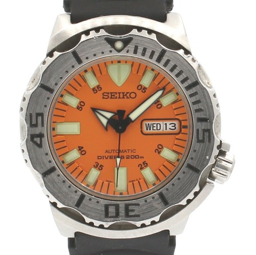 Seiko orange monster diver - monster, diver's