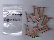 1¼" Copper Nails (boat repairs; tree stump removal?) (20 off) UK Freepost