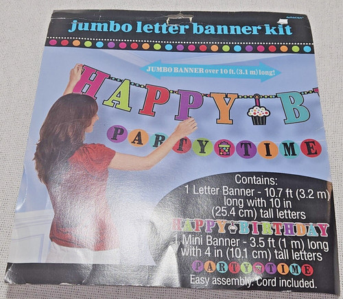 Party time jumbo letter - party,