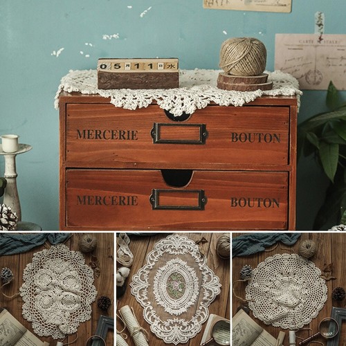 Delicate and vintage lace - and,