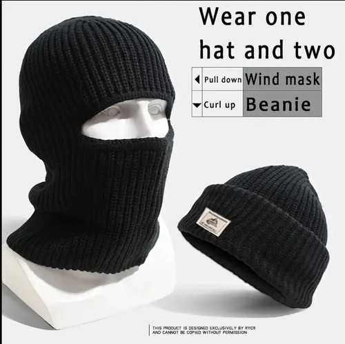 Thermal knit balaclava wind - thermal,