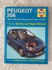 Peugeot 206 1998 to 2001