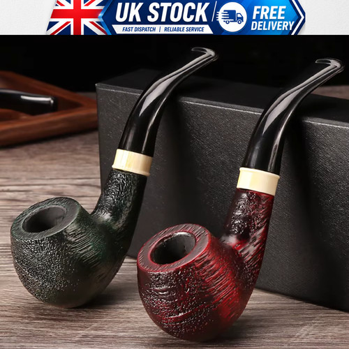 Wooden tobacco pipe handmade - tobacco,