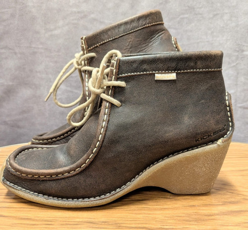 Womens kickers leather ankle - kickers,