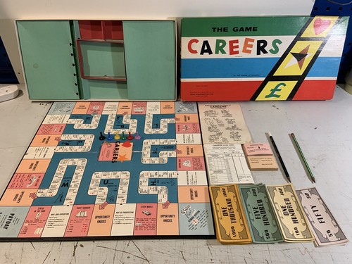 Vintage careers board game - careers,