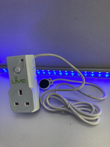 Lime energy saving plug - lime,