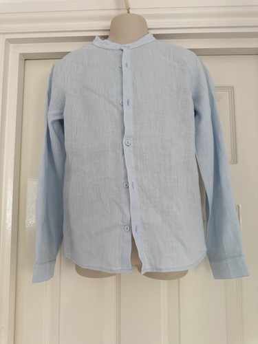 Petit bateau blue linen shirt - bateau,
