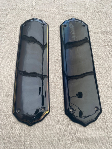 Black ceramic finger - black,
