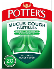 Potters Mucus Cough Pastilles
