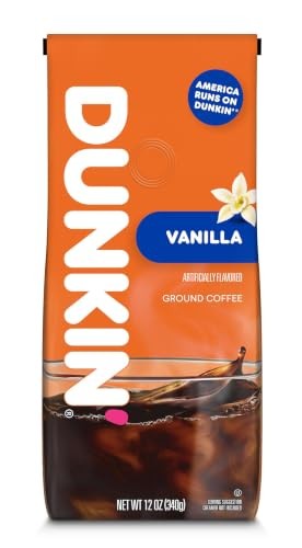 Dunkin donuts french vanilla - dunkin,