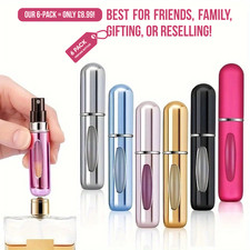 6X Aftershave Perfume Atomiser