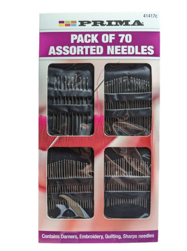 Sewing needles assorted sizes - assorted,