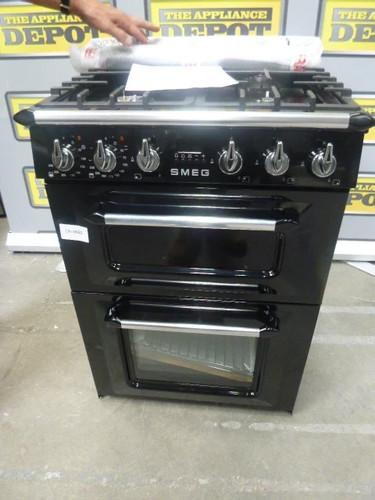 Smeg cooker black tr62bl 60cm - smeg,