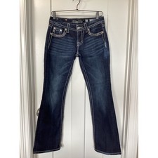 Miss Me Size 27 Dark Wash Easy