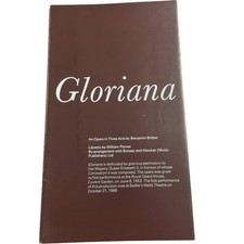 Gloriana Opera Programme