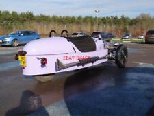 PHOTO  WADDESDON 7.2.20  A 2018 MORGAN 3-WHEELER IN A FETCHING SHADE OF PURPLE S