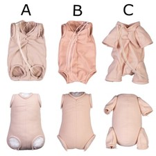 Soft Cloth Body for 16"-26" Reborn Baby Doll Kit 3/4 Limbs/Full Limbs DIY Repair