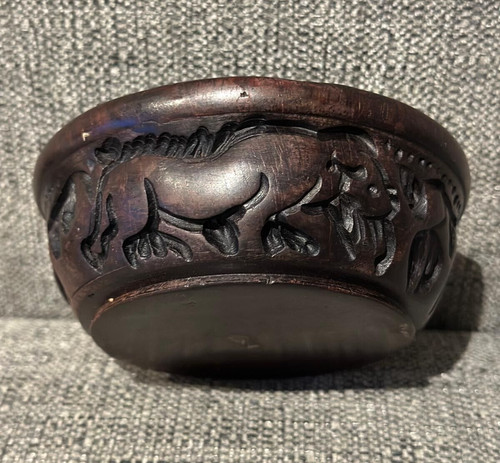 Hand carved and - carved,