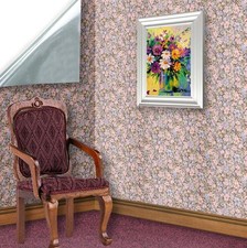 Dolls House Wallpaper, Pink &