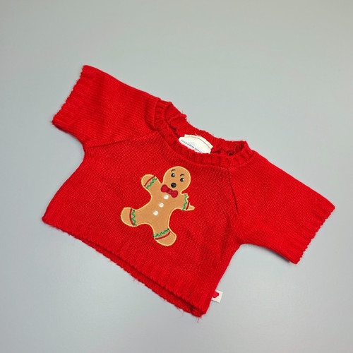 Build bear red gingerbread - red,