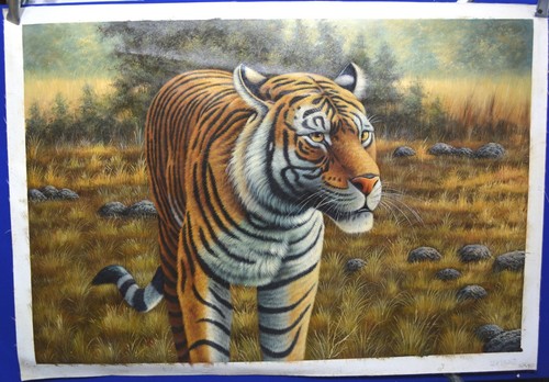 Hand painted oil painting - hand, on