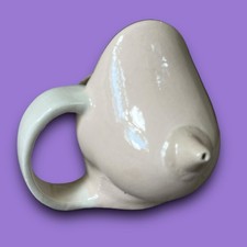 Vintage Ceramic Boob Breast