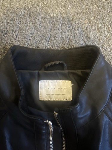 Zara men slim fit black - zara,