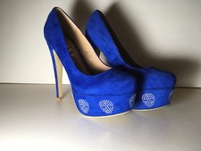 Ladies BNIB Royal Blue High
