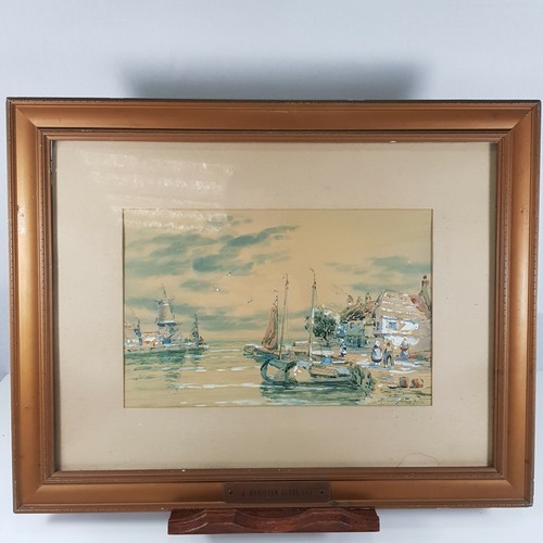 John hamilton glass - glass, signed