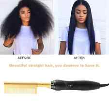 Hot Comb Electric Straightener for Wigs Afro Hair & Beard Pressing Combo Tools
