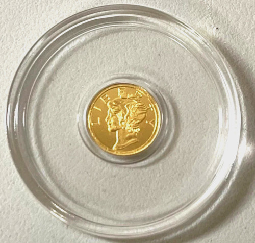 24k pure gold american liberty - gold,